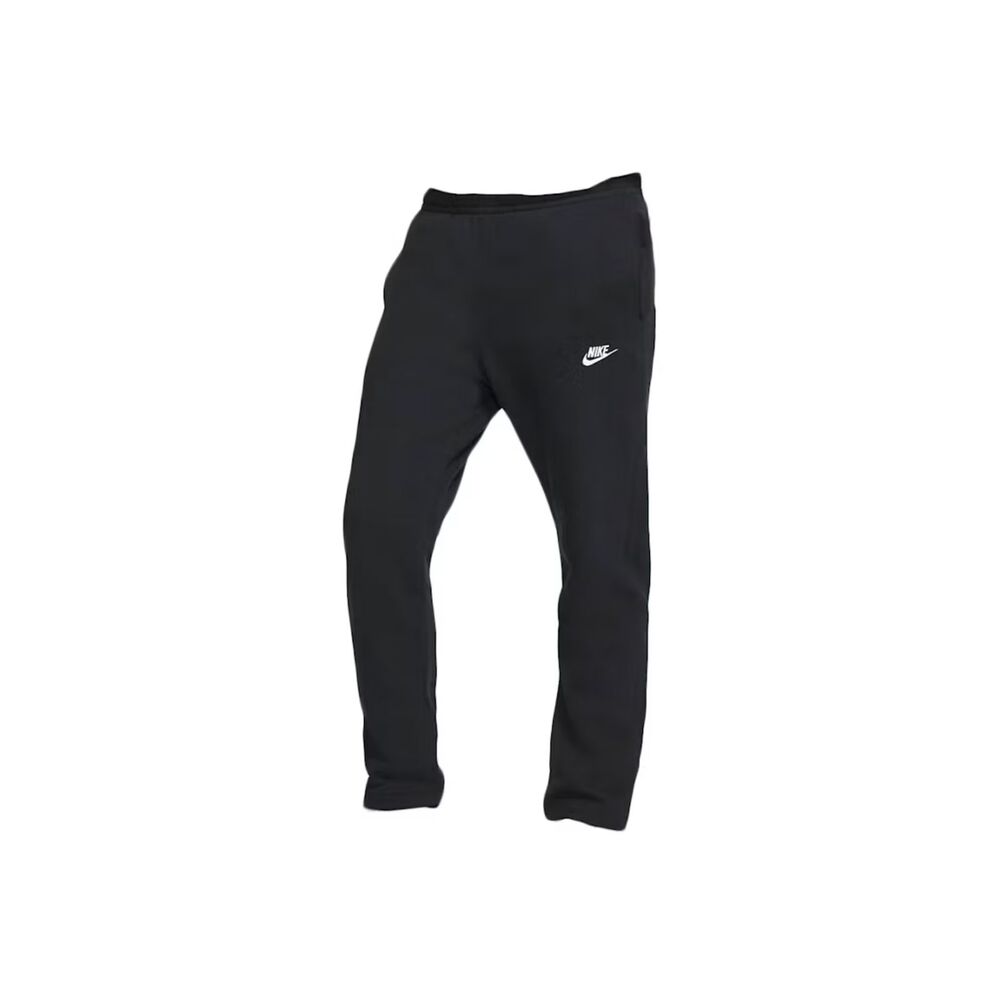 Nike Club Fleece Men's Sweatpants Black Standard Fit Joggers Athletic Small